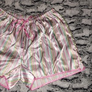 Silk Pajama Shorts